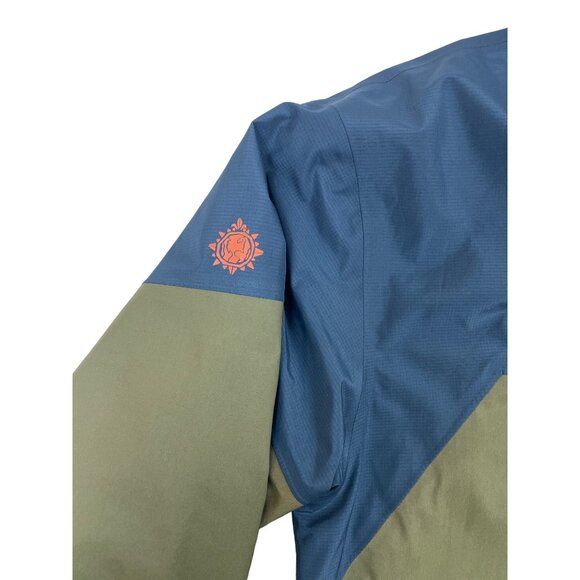 Territory Ahead Men's Blue Olive and Orange 3 in 1 Jacket Sz L - Picture 10 of 16